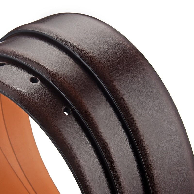 Belt Male Luxury Designer Cowskin Belts For Jeans Genuine Leather Strap
