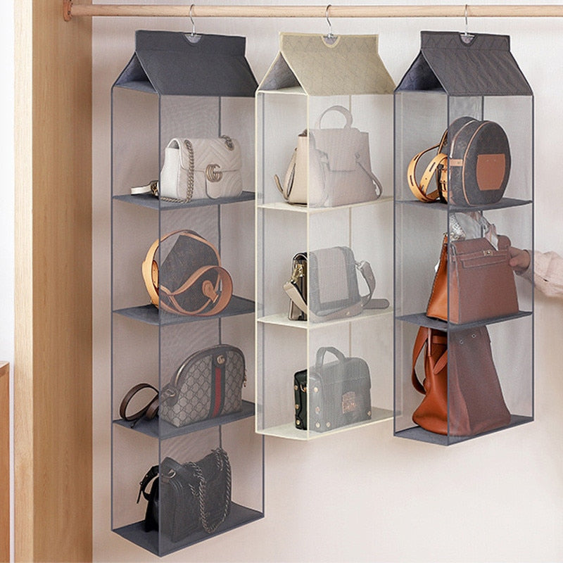 Handbag Hanging Organizer Storage Hanging Bag Handbag Organizer For Closet - Hanging Organizers
