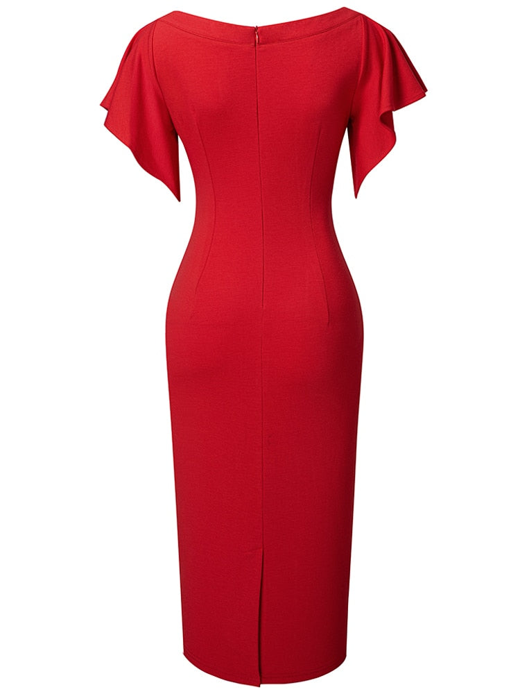 Elegant Bodycon Slim Dress