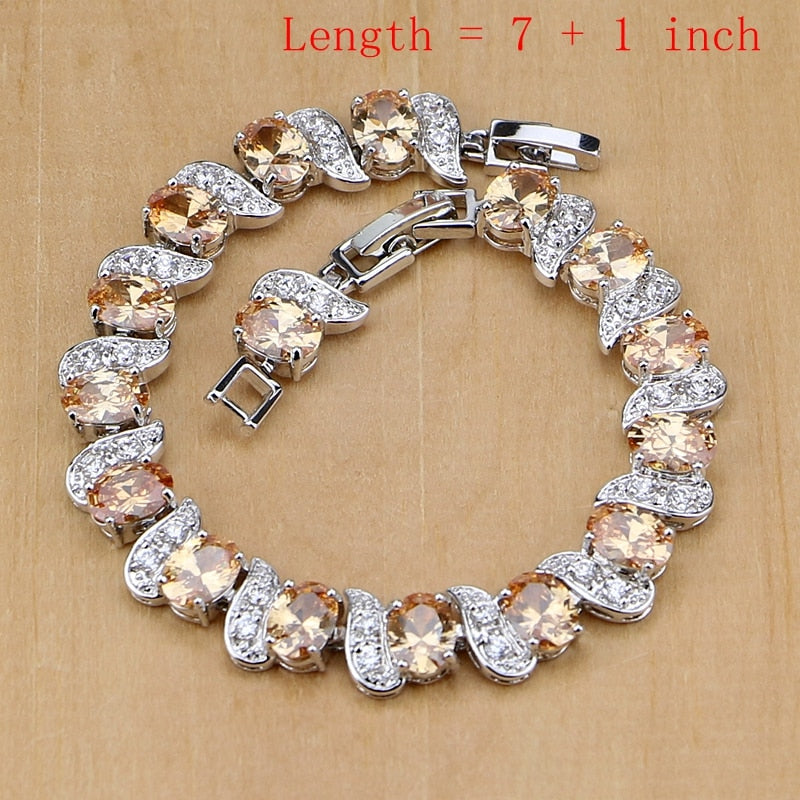 Champagne Jewelry Set