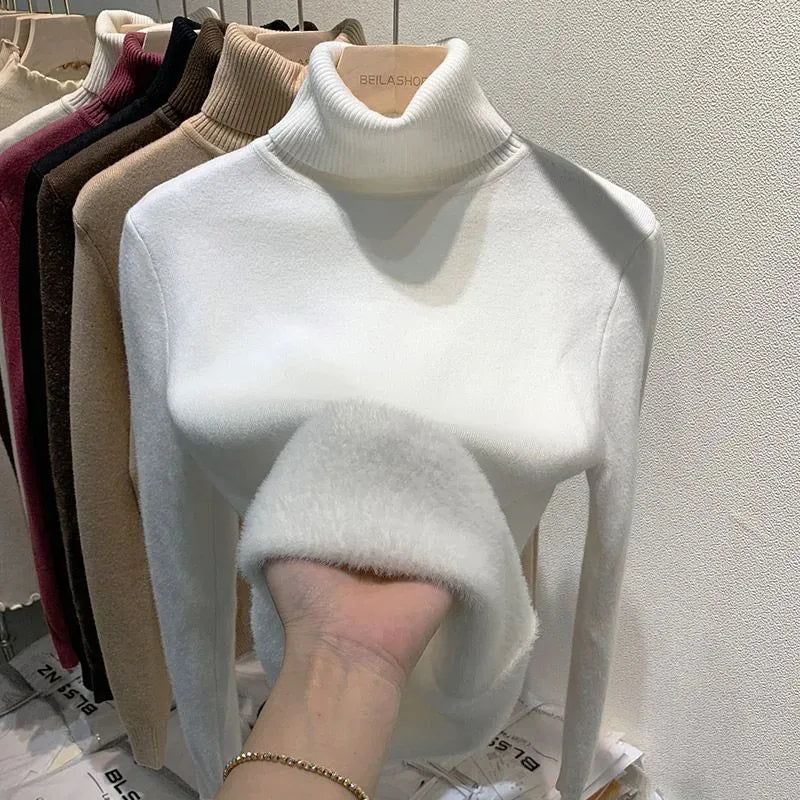 Solid Color Turtleneck