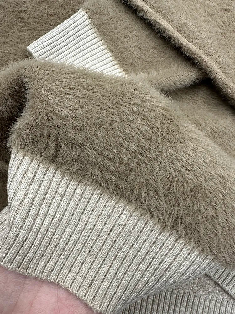 Women's sweaters with Plush Fleece Lining