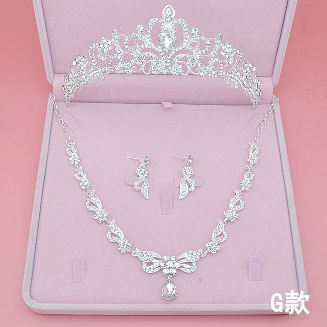 Crystal Bridal Jewelry Set