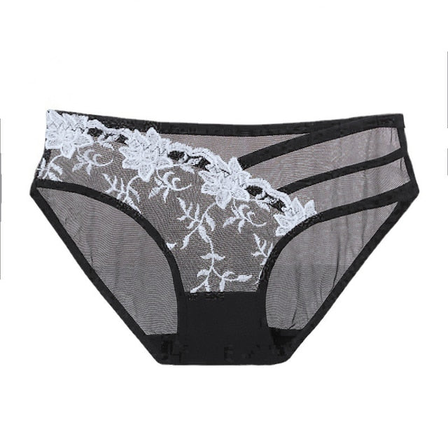 Woman Open Crotch Thongs.