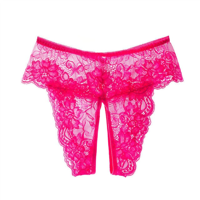 XL - 4XL Plus Size Open Crotch Panties