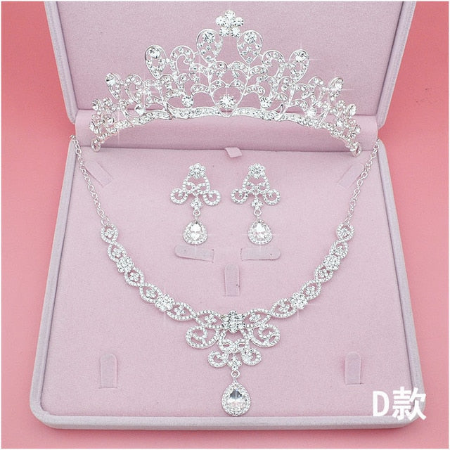 Crystal Bridal Jewelry Set