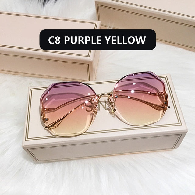 Gradient Sunglasses Ocean Water