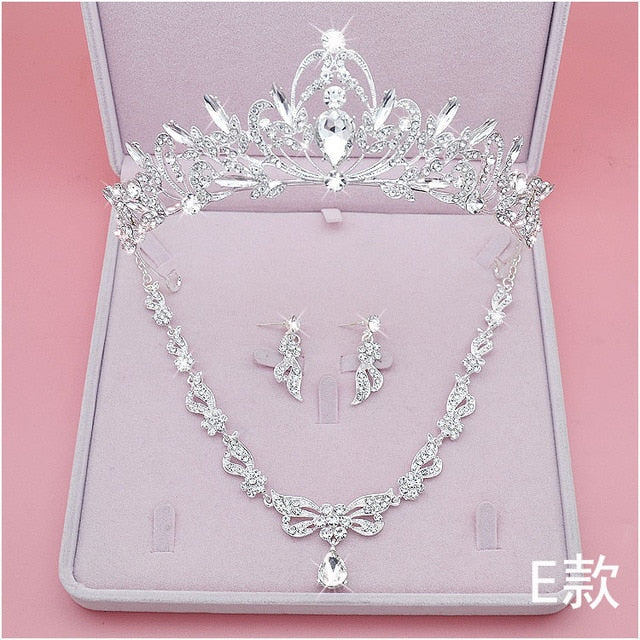 Crystal Bridal Jewelry Set