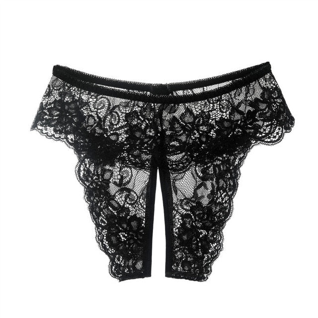 XL - 4XL Plus Size Open Crotch Panties