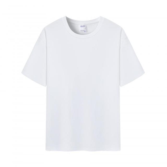 Hgn-End Quality Oversized Heavy Weight 100% Cotton T-shirt for Men Short Sleeve Tee Solid Color