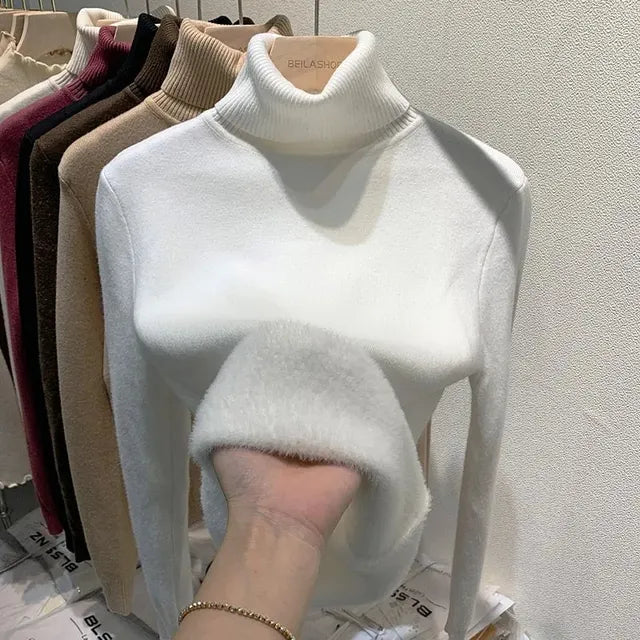 Solid Color Turtleneck