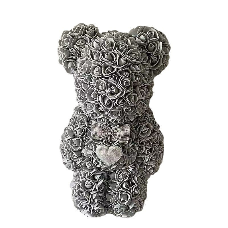 Artificial Flower Rose Teddy Bear