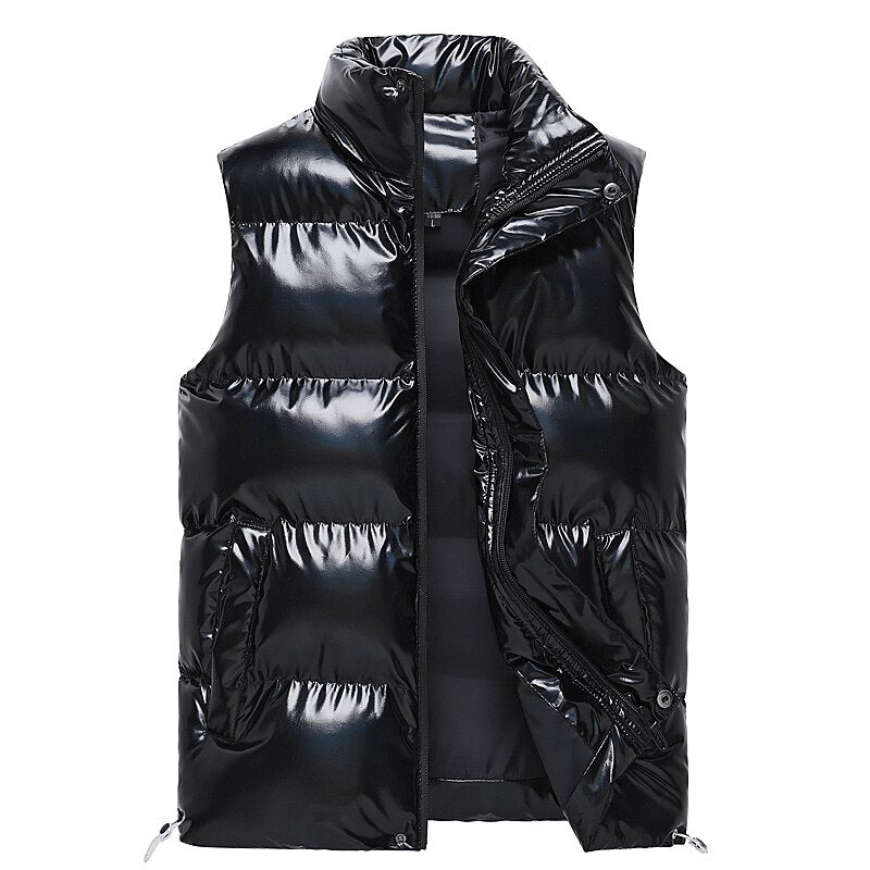 Sleeveless Winter Men's Vest Jacket