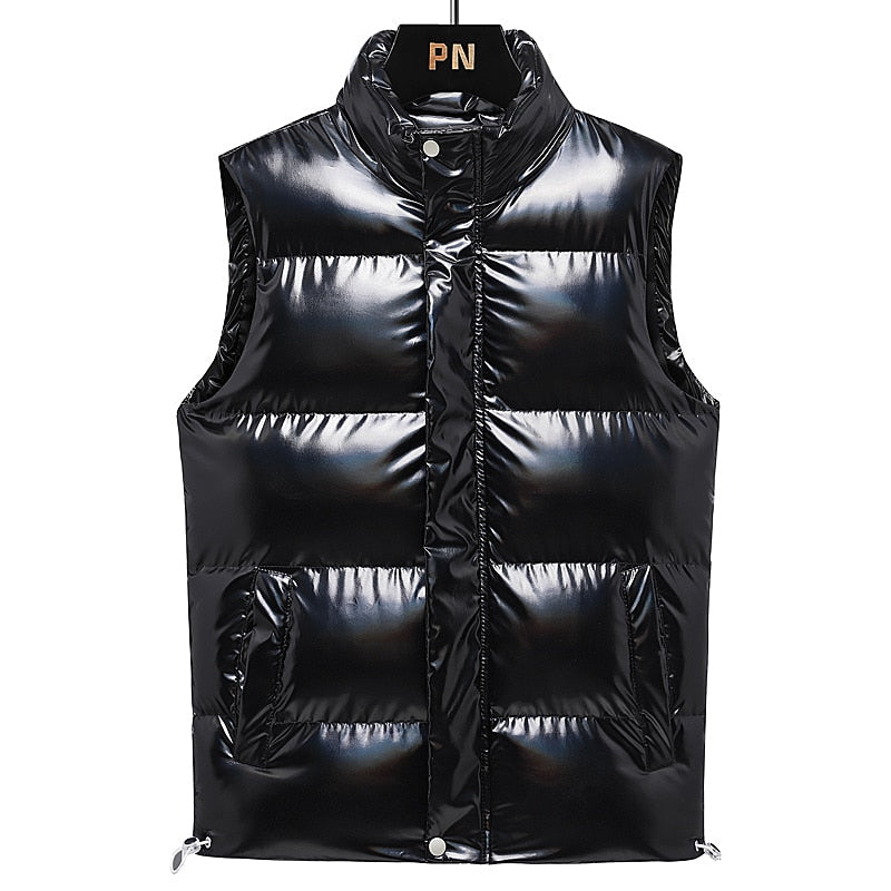 Sleeveless Winter Men's Vest Jacket