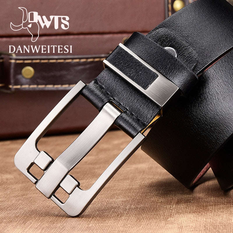 Men's High Quality Leather Belt Genuine Leather Strap