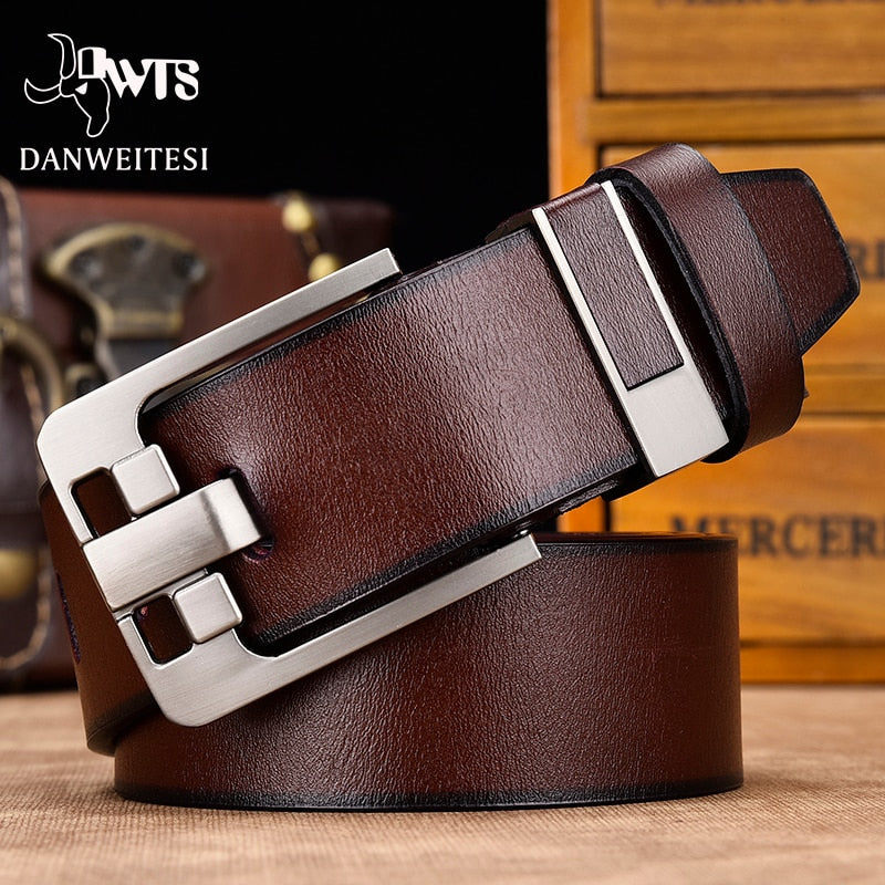 Men's High Quality Leather Belt Genuine Leather Strap