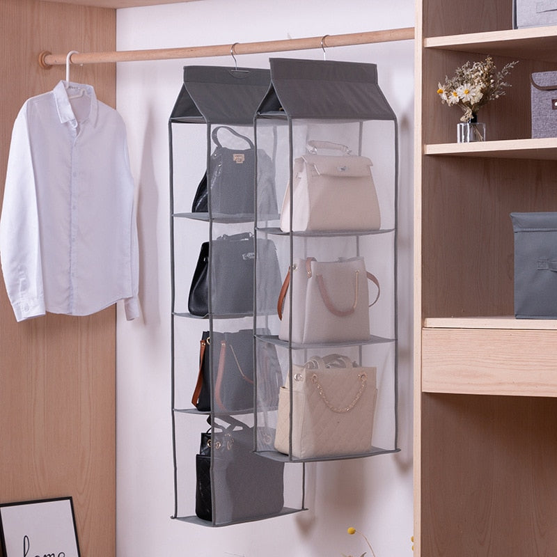 Handbag Hanging Organizer Storage Hanging Bag Handbag Organizer For Closet - Hanging Organizers