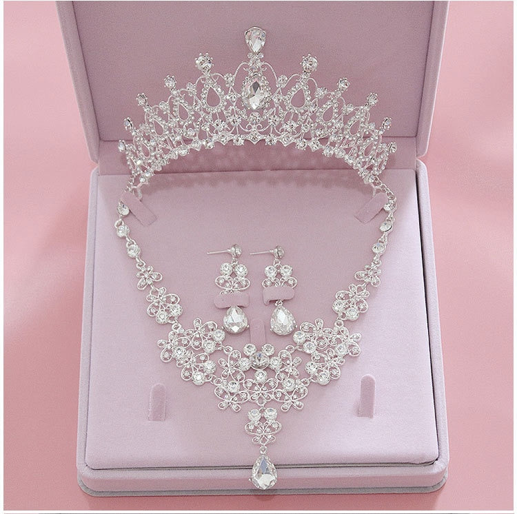 Crystal Bridal Jewelry Set