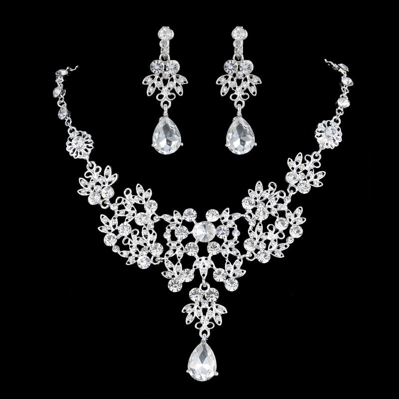 Crystal Bridal Jewelry Set