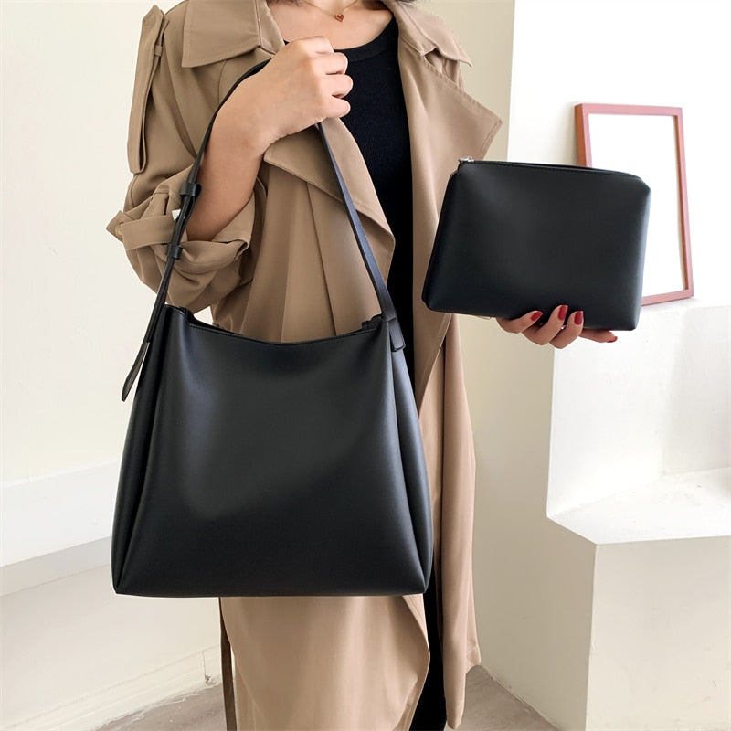 Fashion Leather Tote Bag