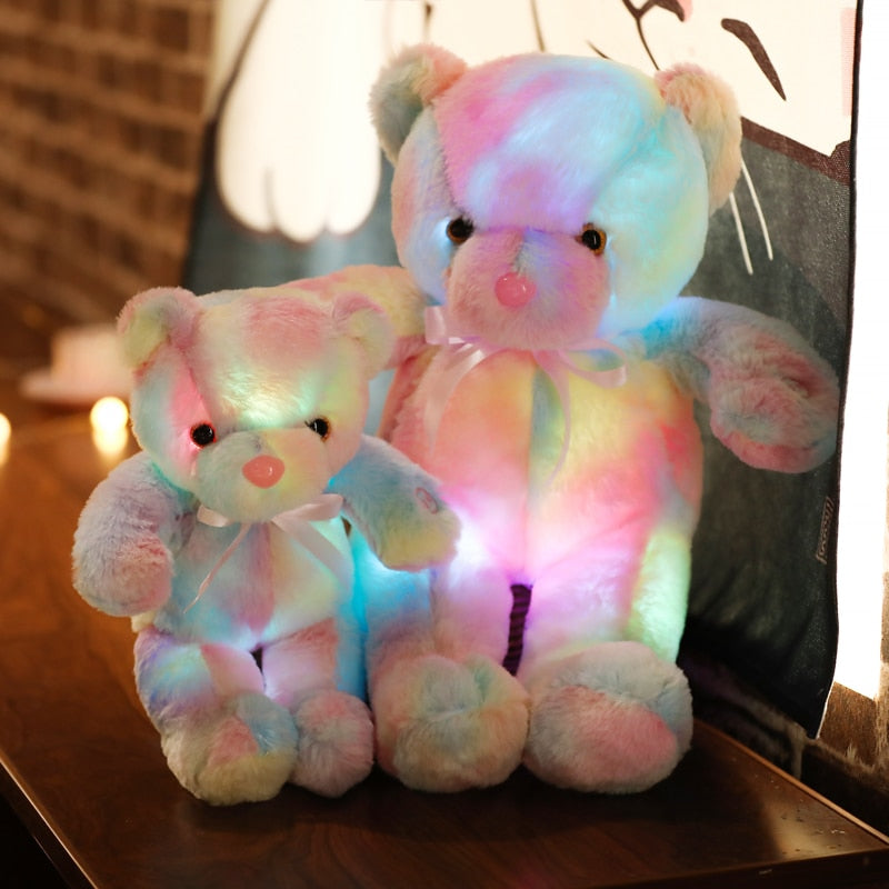 Creative Light Up Led Teddy Bear Stuffed Animal