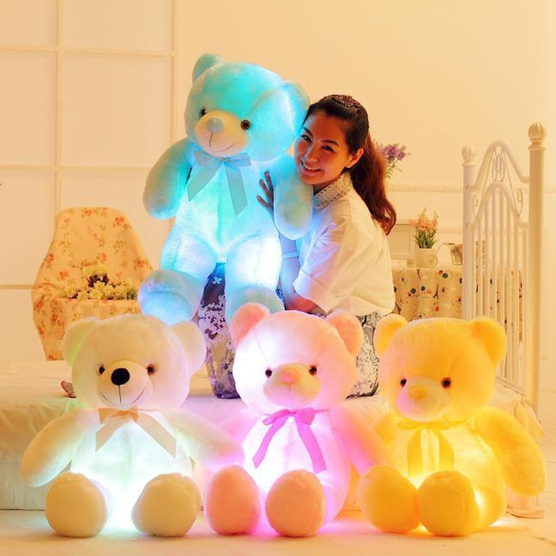 Creative Light Up Led Teddy Bear Stuffed Animal