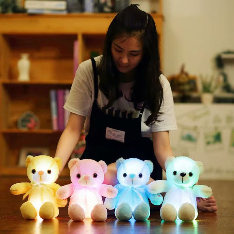 Creative Light Up Led Teddy Bear Stuffed Animal