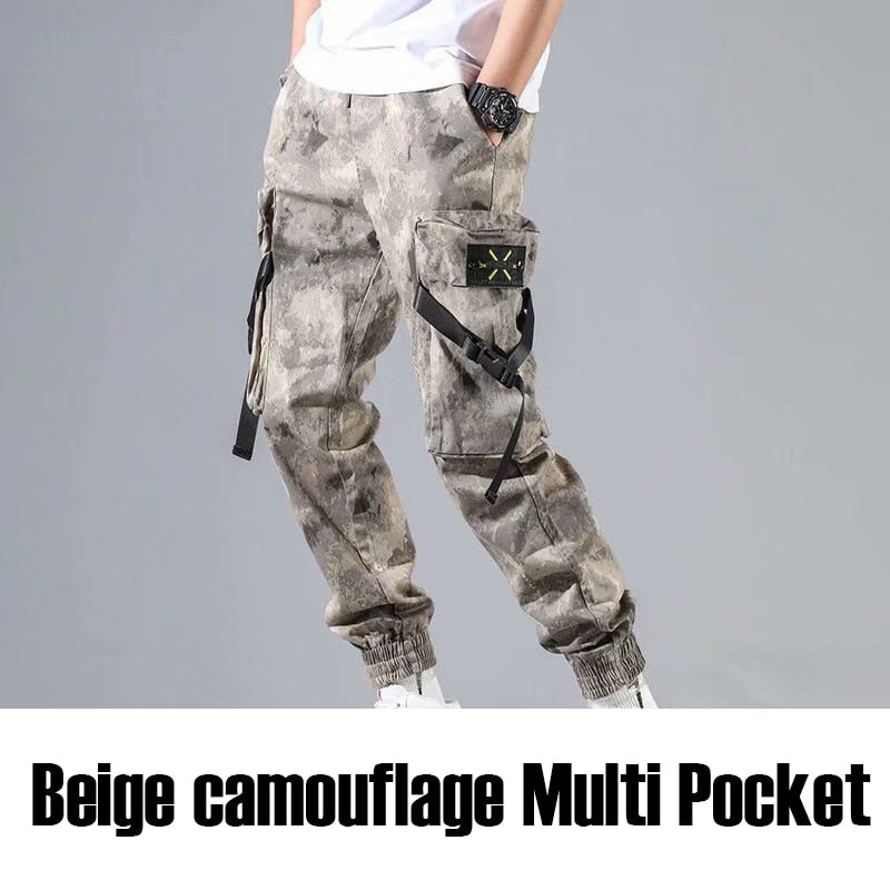 Men Pants Thin Jogger Cargo Pants