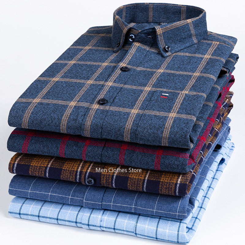 Plaid Long Sleeve Shirt