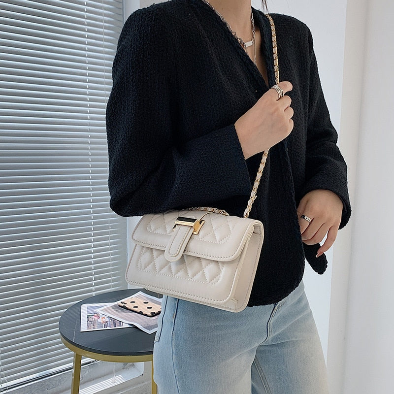 Women Shoulder Bag Satchels Solid Colors