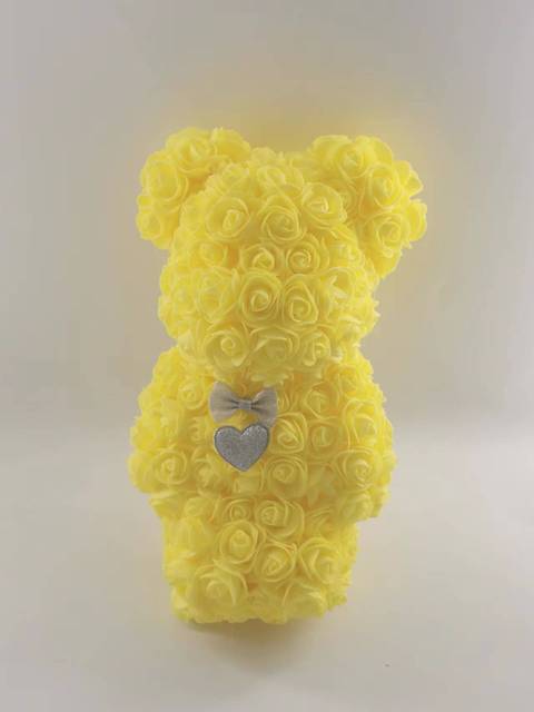 Artificial Flower Rose Teddy Bear