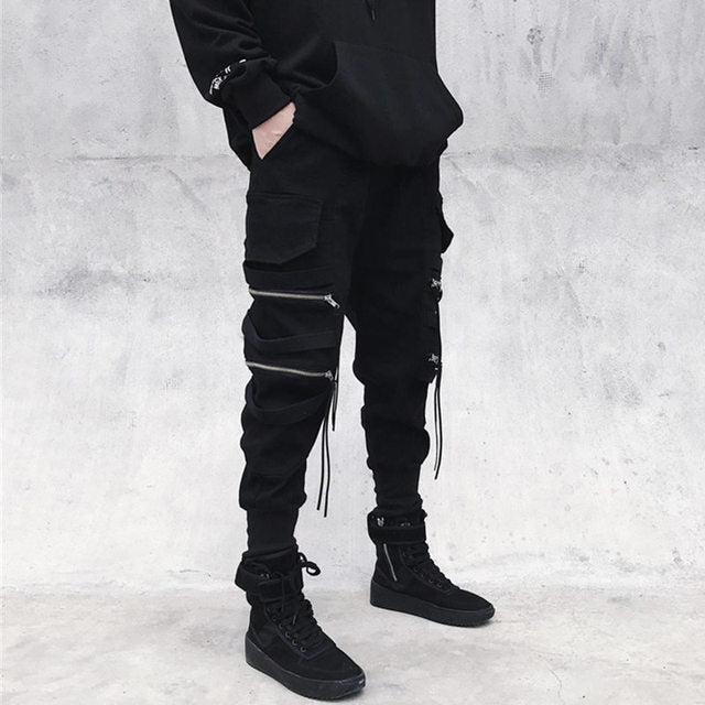 Men Pants Thin Jogger Cargo Pants