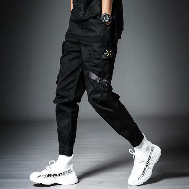 Men Pants Thin Jogger Cargo Pants