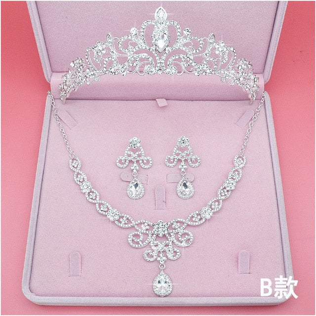 Crystal Bridal Jewelry Set