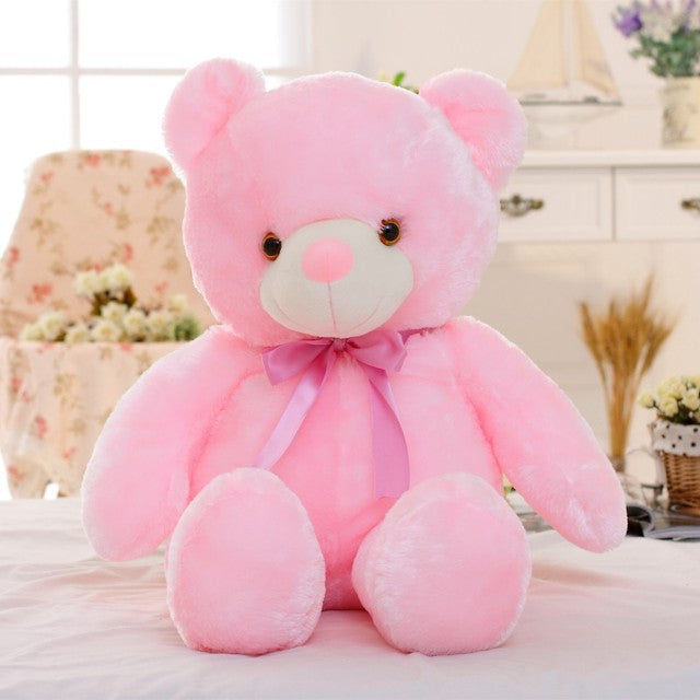 Creative Light Up Led Teddy Bear Stuffed Animal