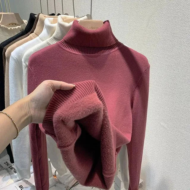 Solid Color Turtleneck