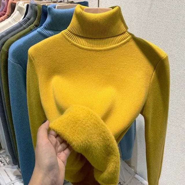 Solid Color Turtleneck