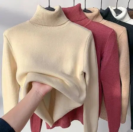 Solid Color Turtleneck