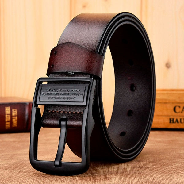 Men's High Quality Leather Belt Genuine Leather Strap