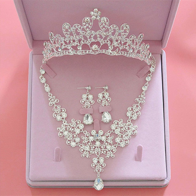 Crystal Bridal Jewelry Set