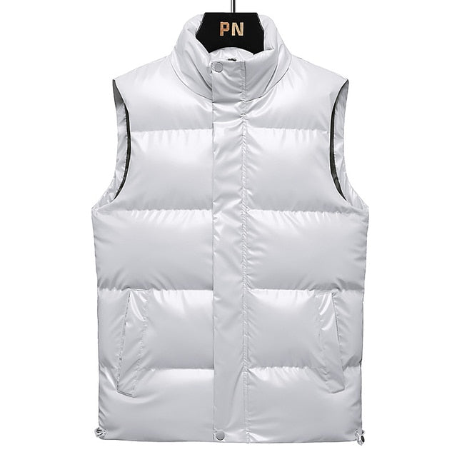 Sleeveless Winter Men's Vest Jacket