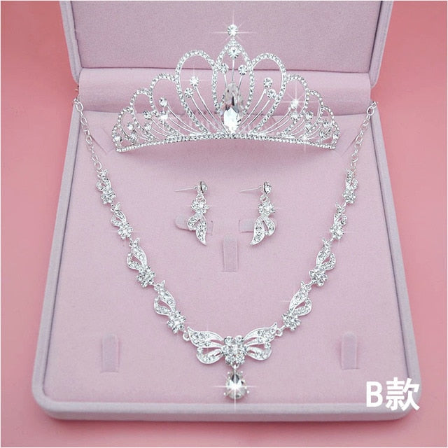 Crystal Bridal Jewelry Set