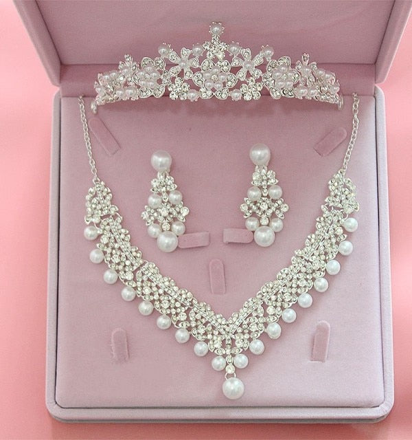 Crystal Bridal Jewelry Set