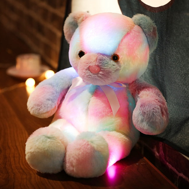 Creative Light Up Led Teddy Bear Stuffed Animal