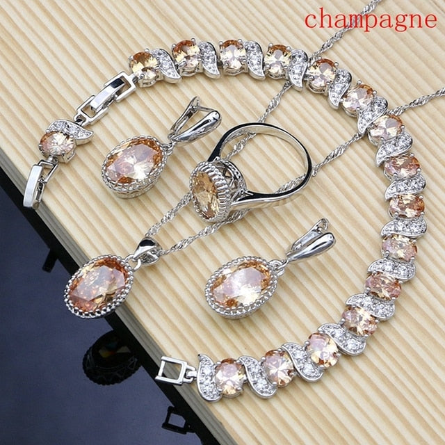 Champagne Jewelry Set