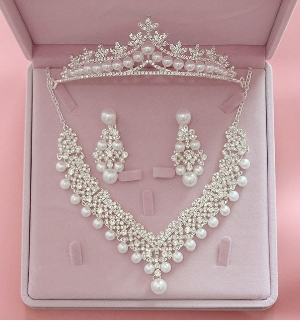 Crystal Bridal Jewelry Set