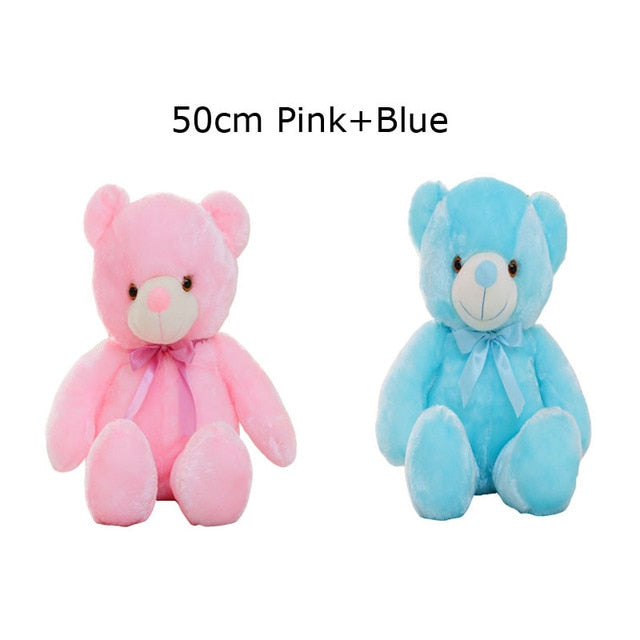 Creative Light Up Led Teddy Bear Stuffed Animal