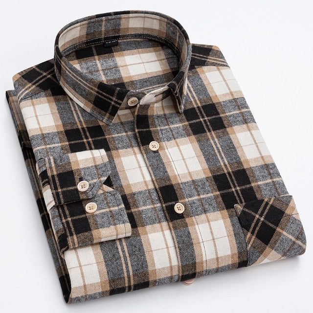 Plaid Long Sleeve Shirt