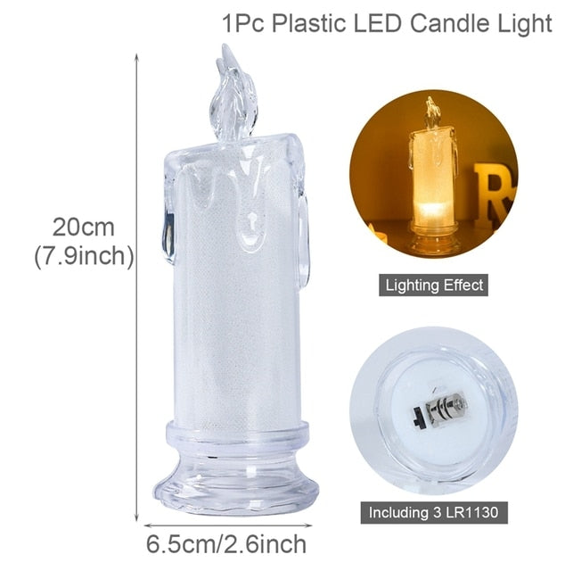 Crystal Table Led Night Light Touch Lamp