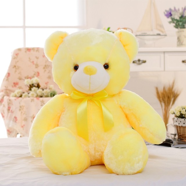 Creative Light Up Led Teddy Bear Stuffed Animal